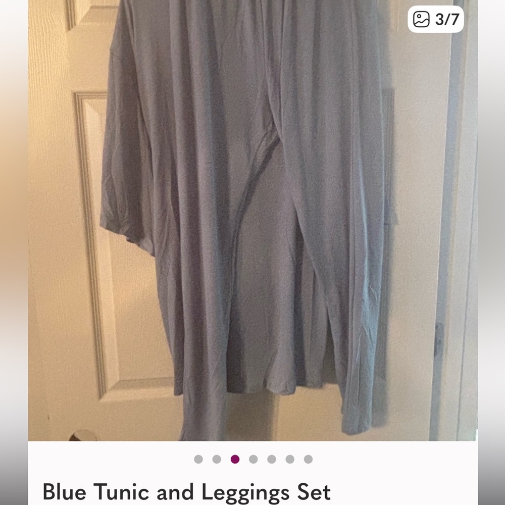 Blue Two-Piece Outfit - Picture 3 of 3